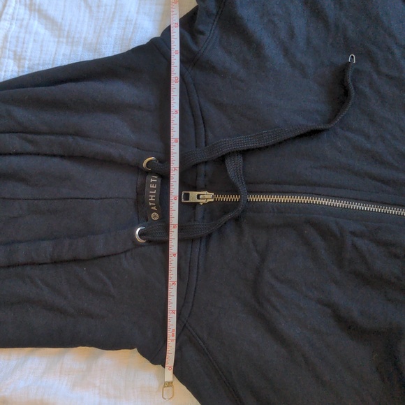 NWT Athleta Rythmic Crop Zippered Hoodie - Picture 10 of 12